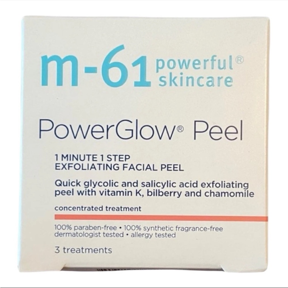 PowerGlow Peel Exfoliating Facial Peel - White